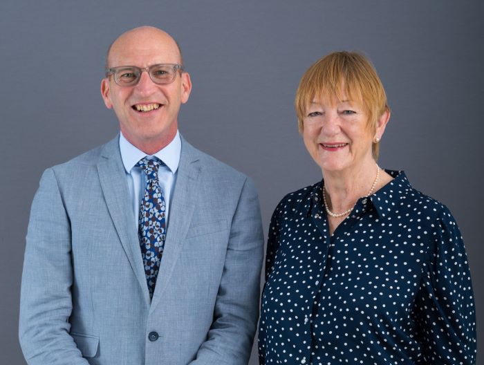 Nick Jones and Mary Chapman