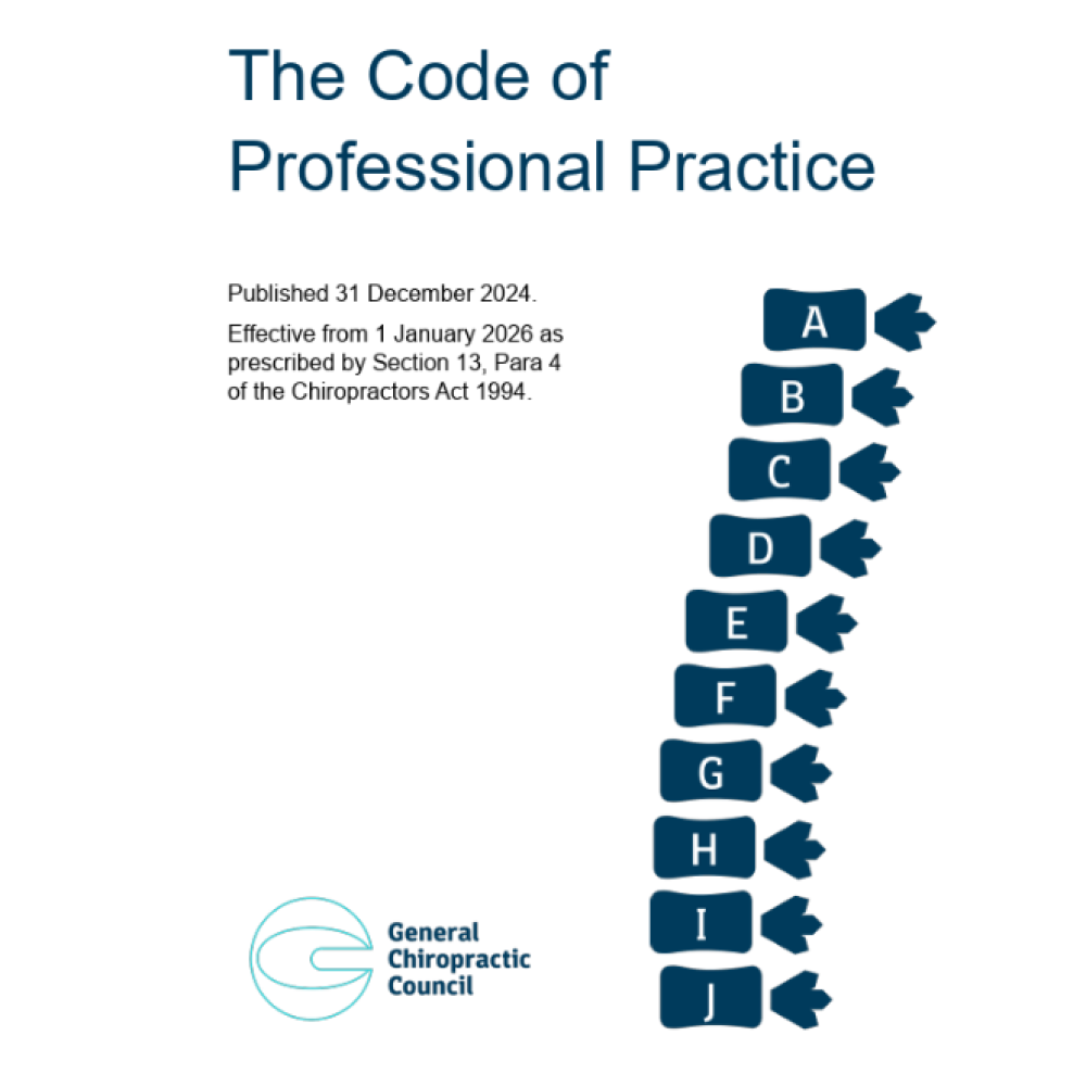 Front cover of the Code of Professional Practice - GCC Homepage